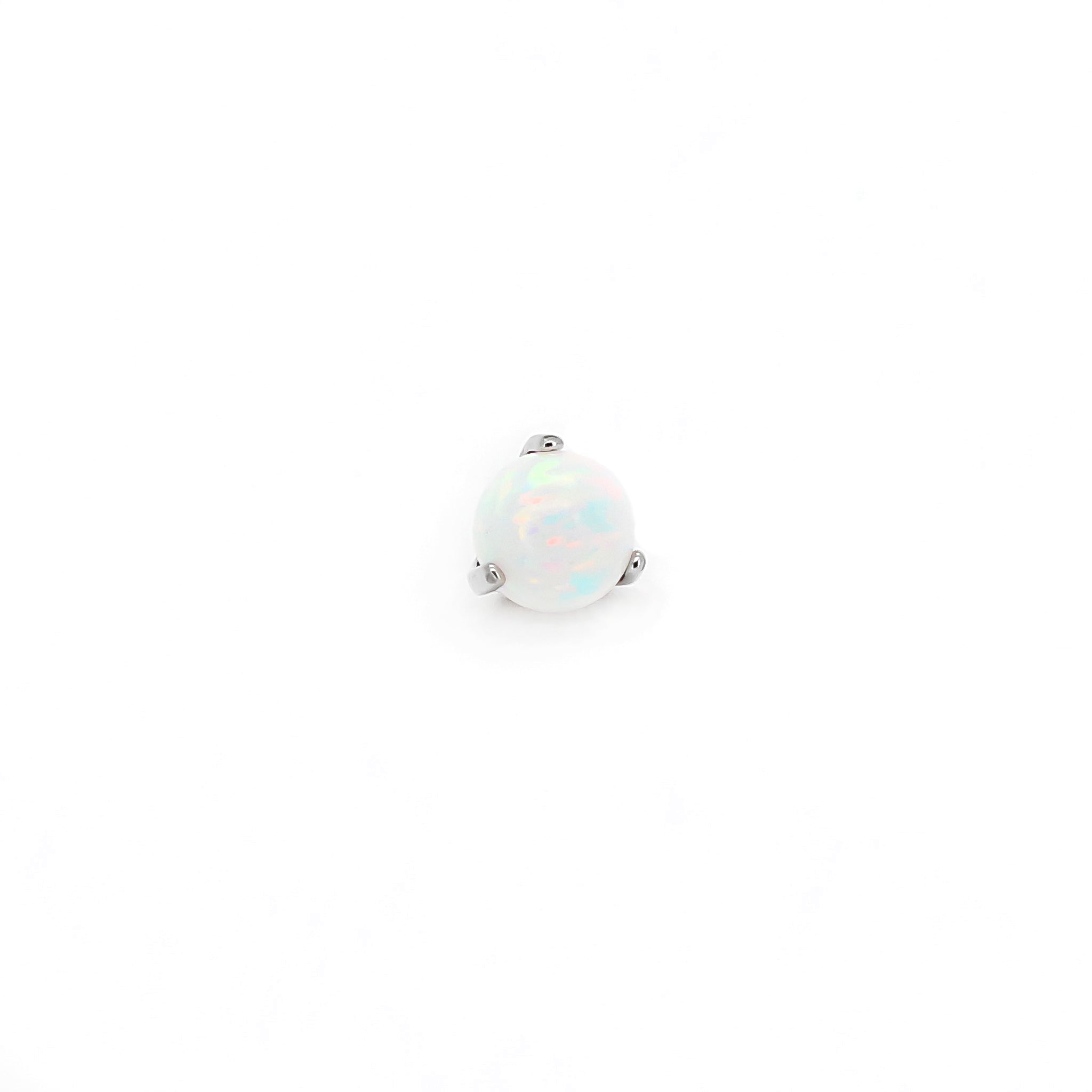 Opal gemstone top