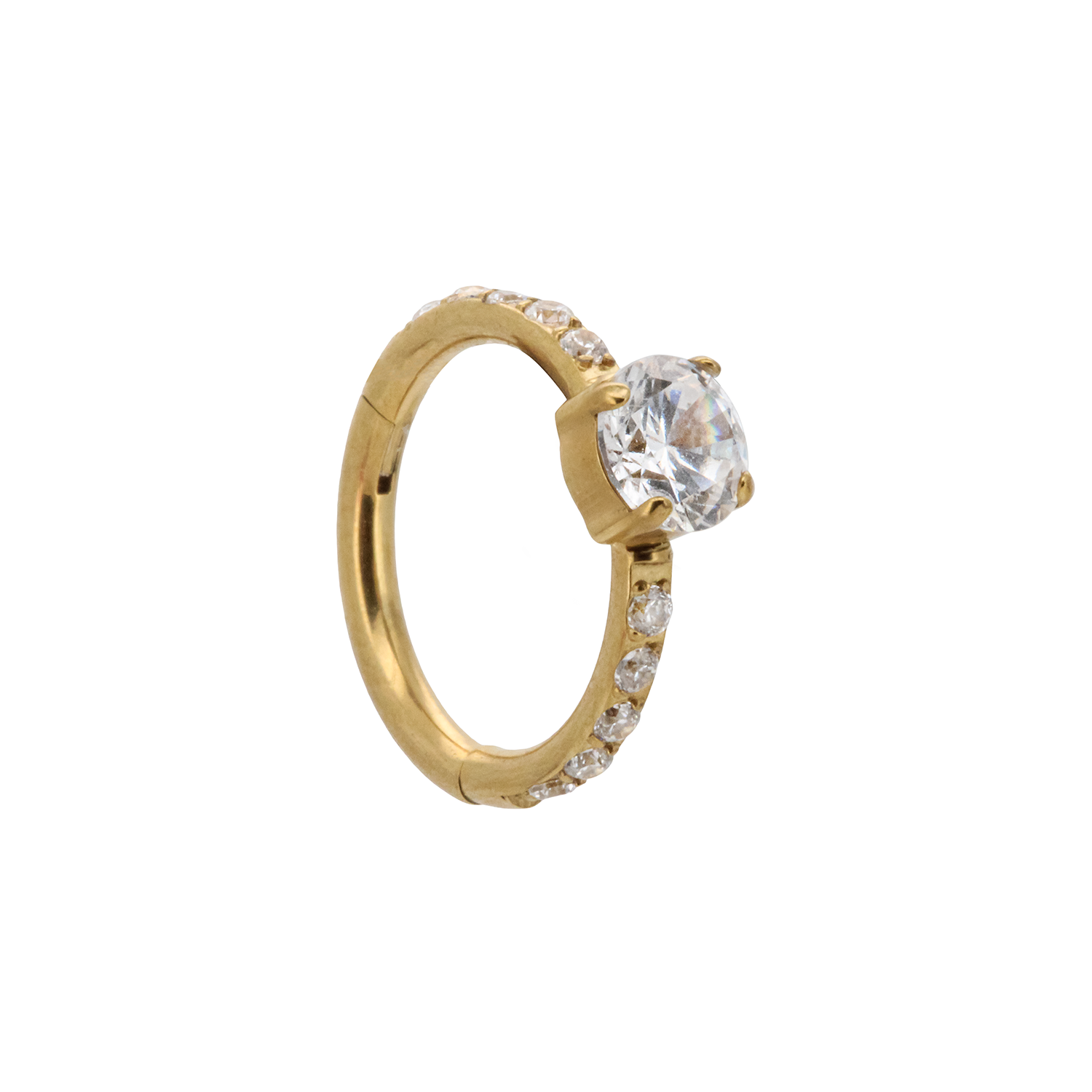 Big dot clicker ring