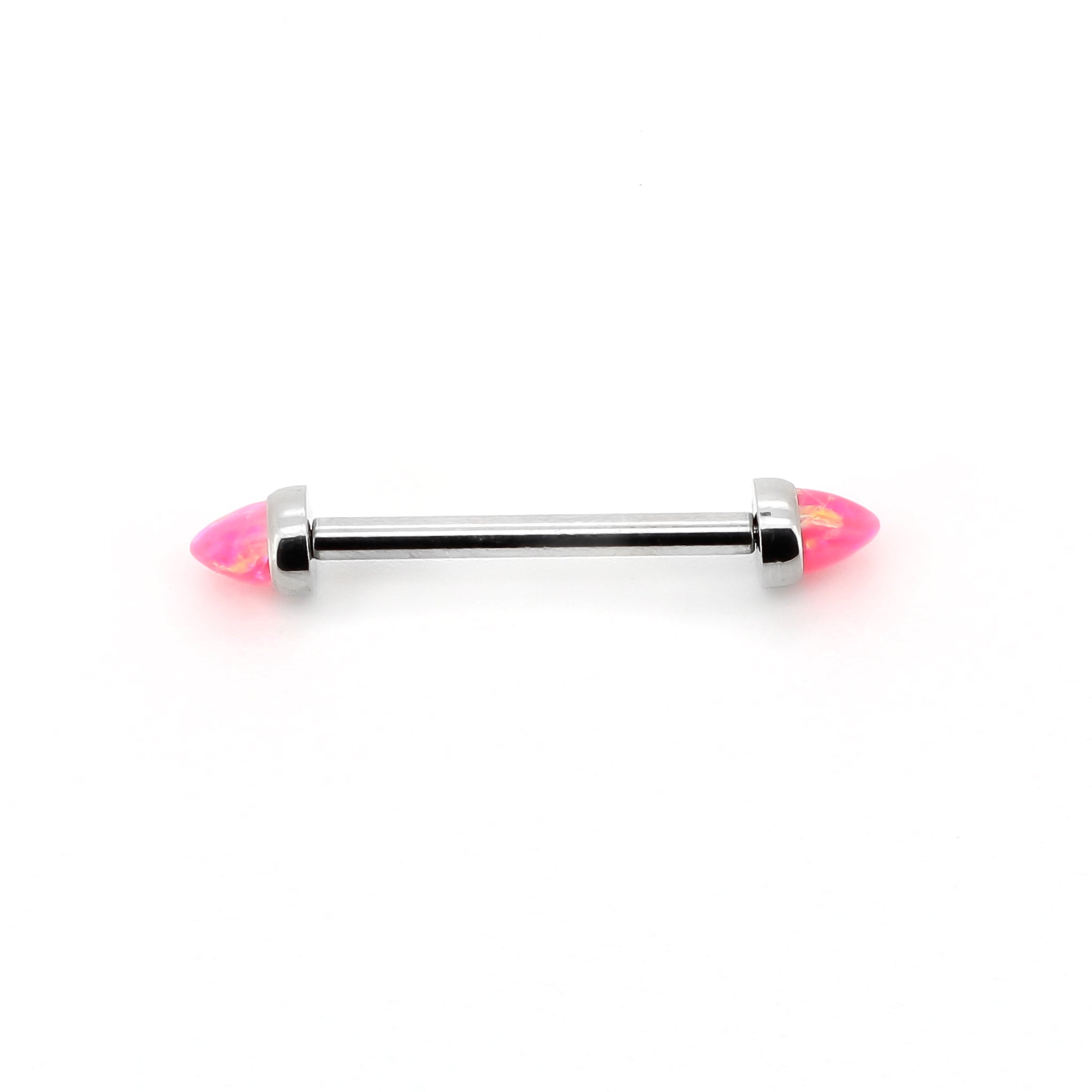 Colorful spike barbell