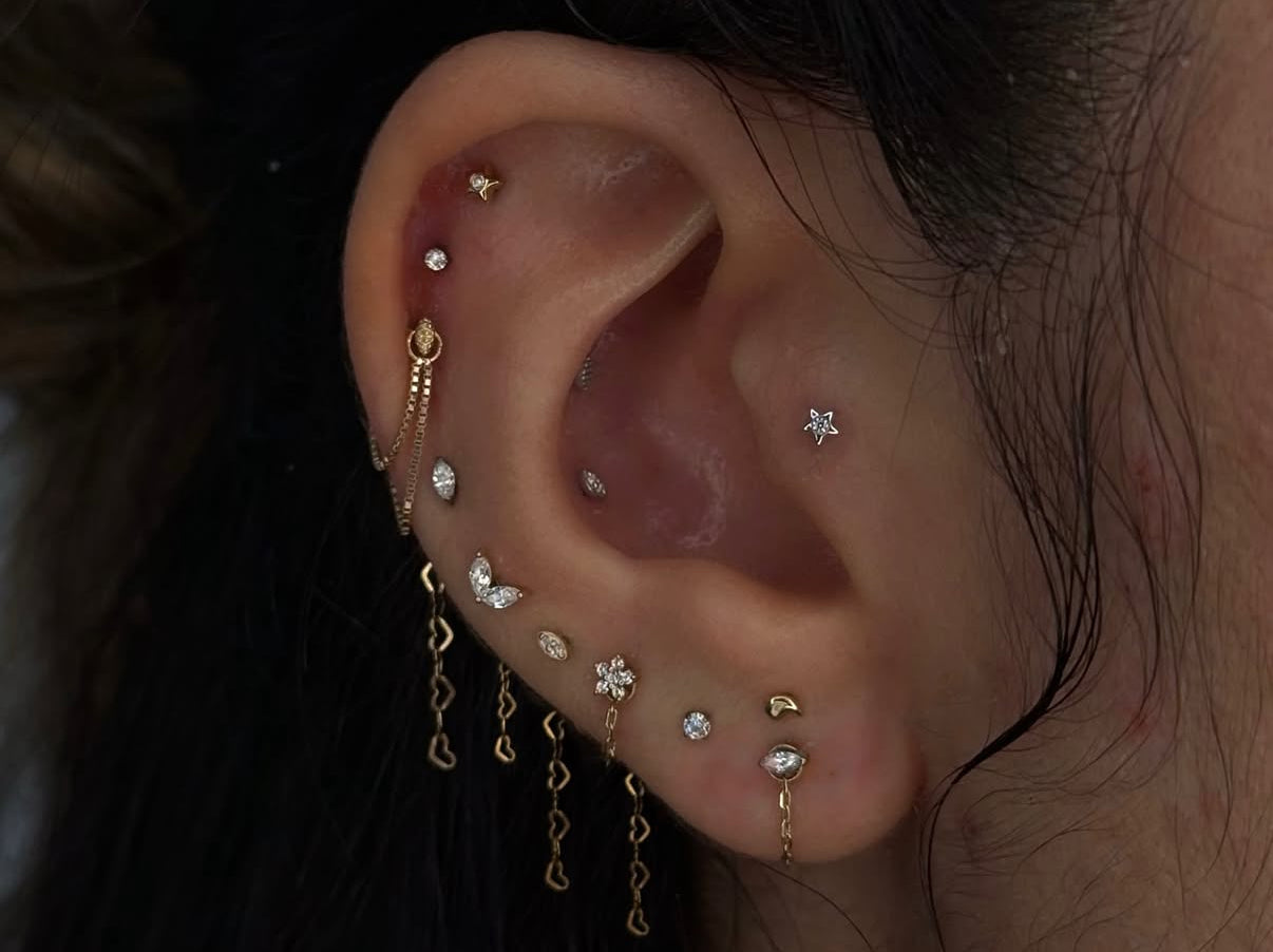 Piercing freschi: a cosa stare attenti?