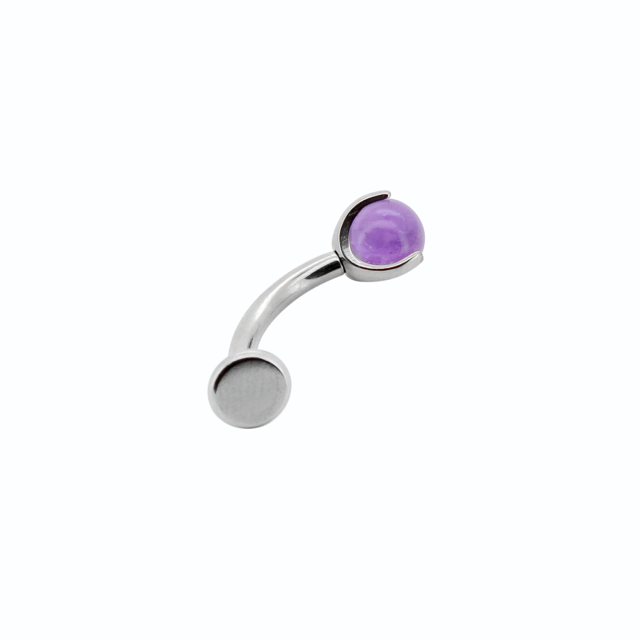Amethyst floating navel