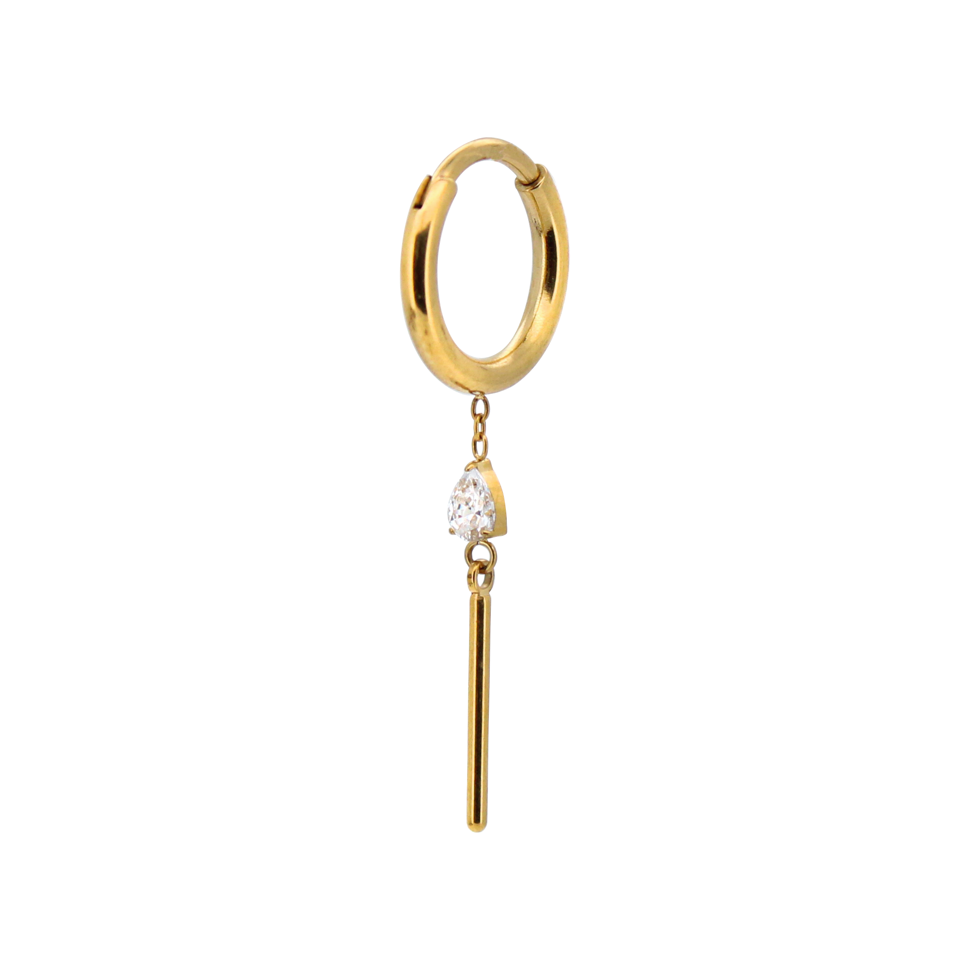 Bold drop pendant