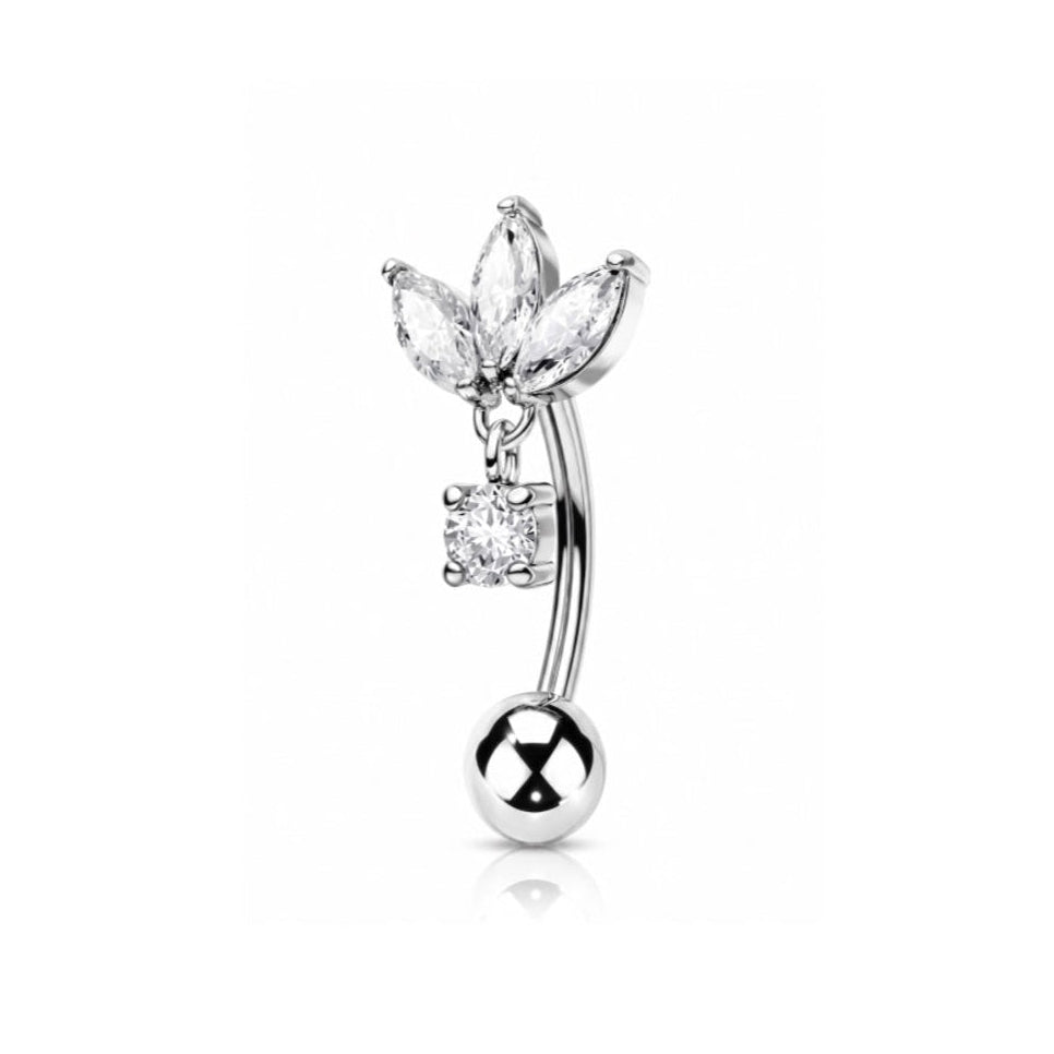 PRE-ORDER Marquise charm belly