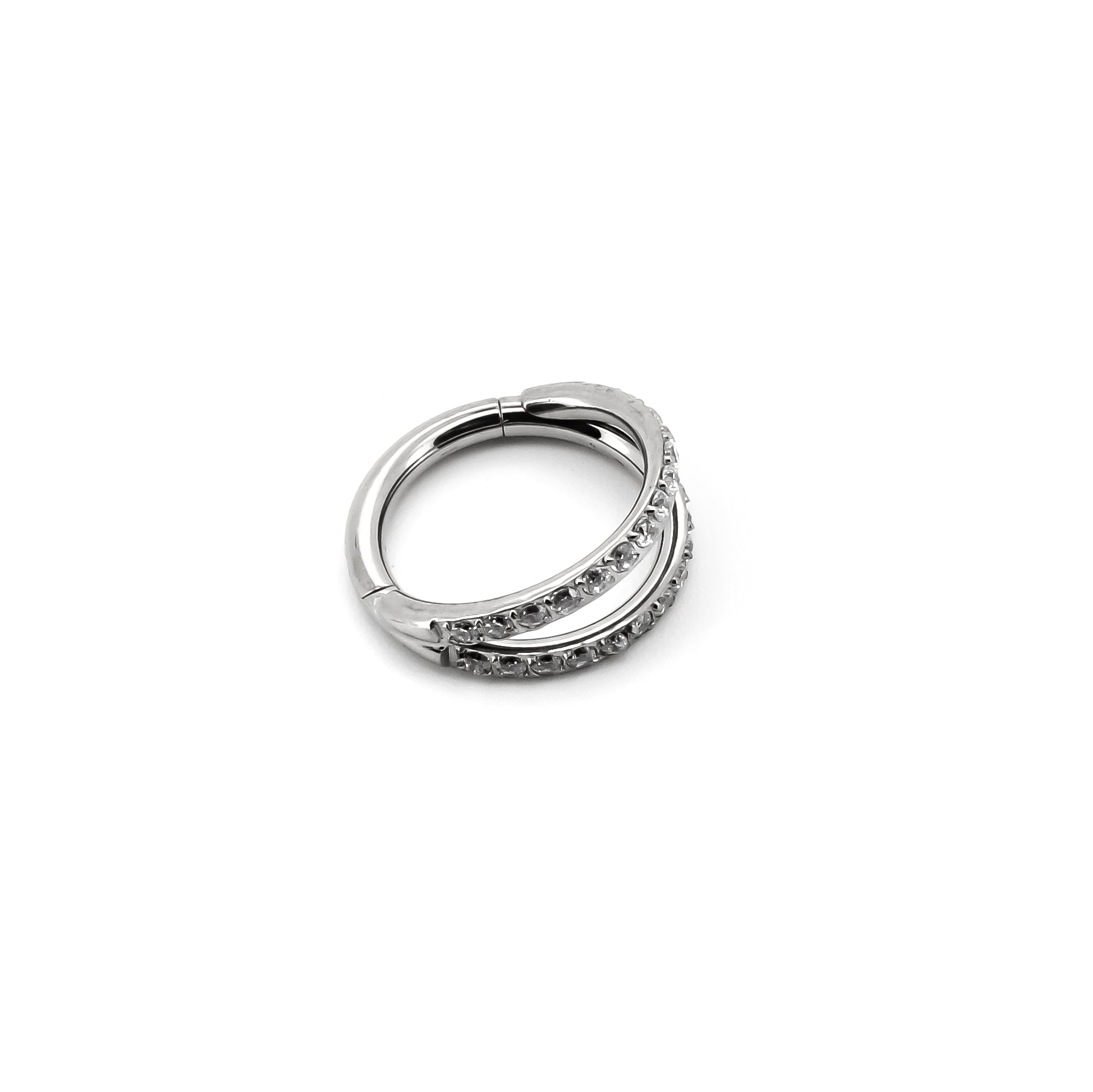 Double bright clicker ring