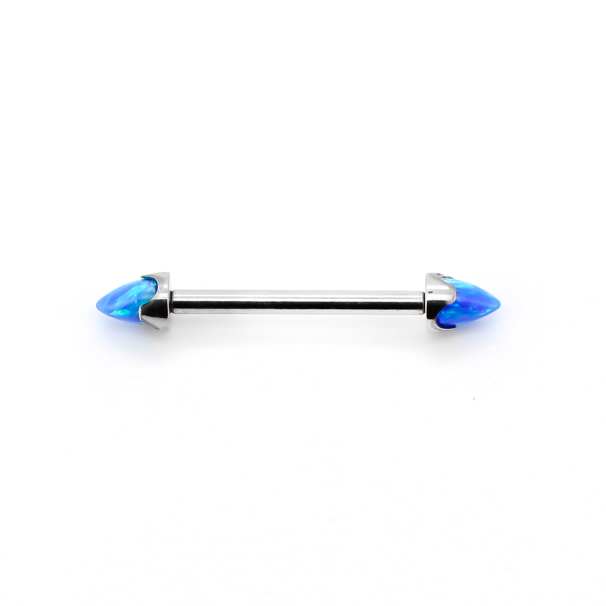 Colorful spike barbell