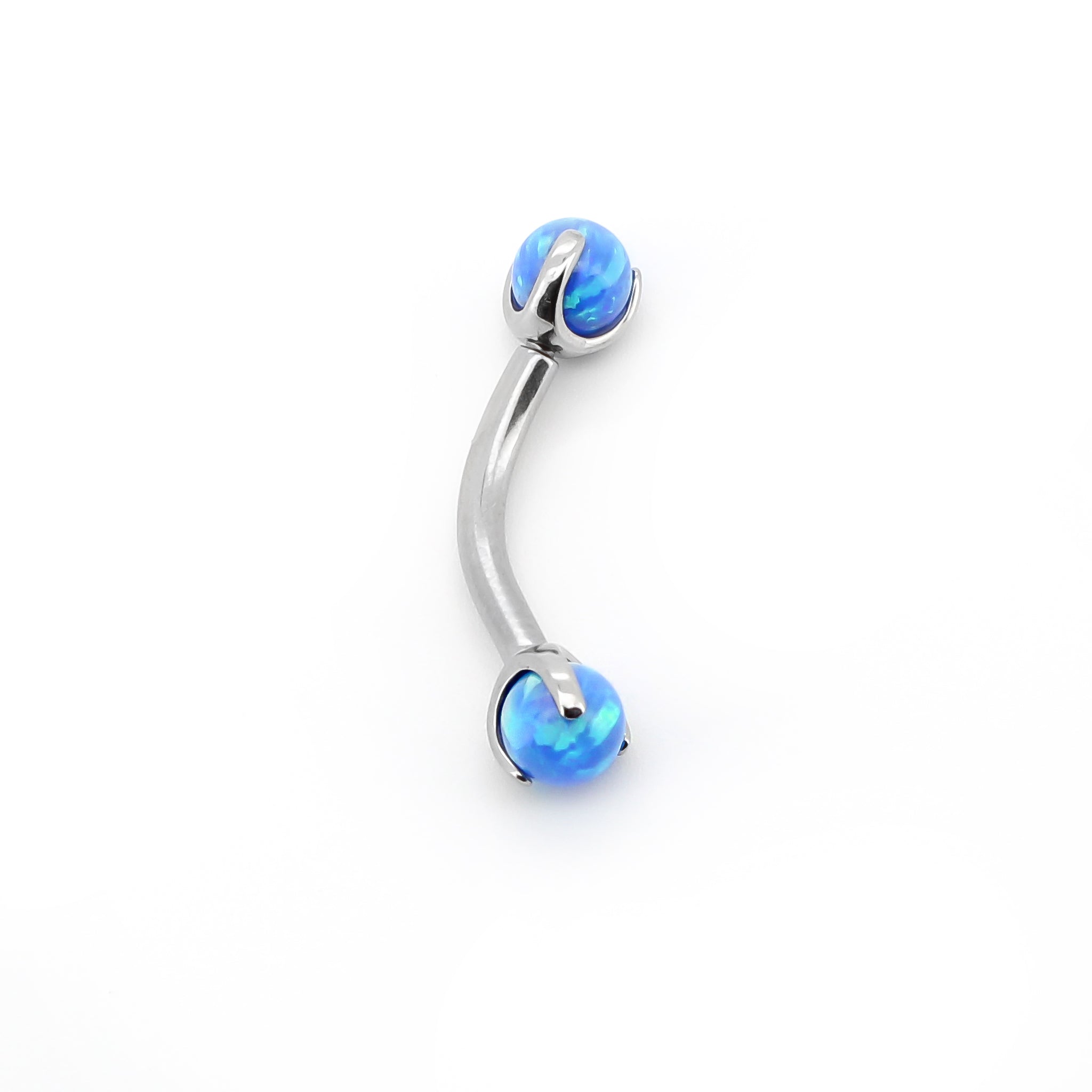 Opal gemstone navel