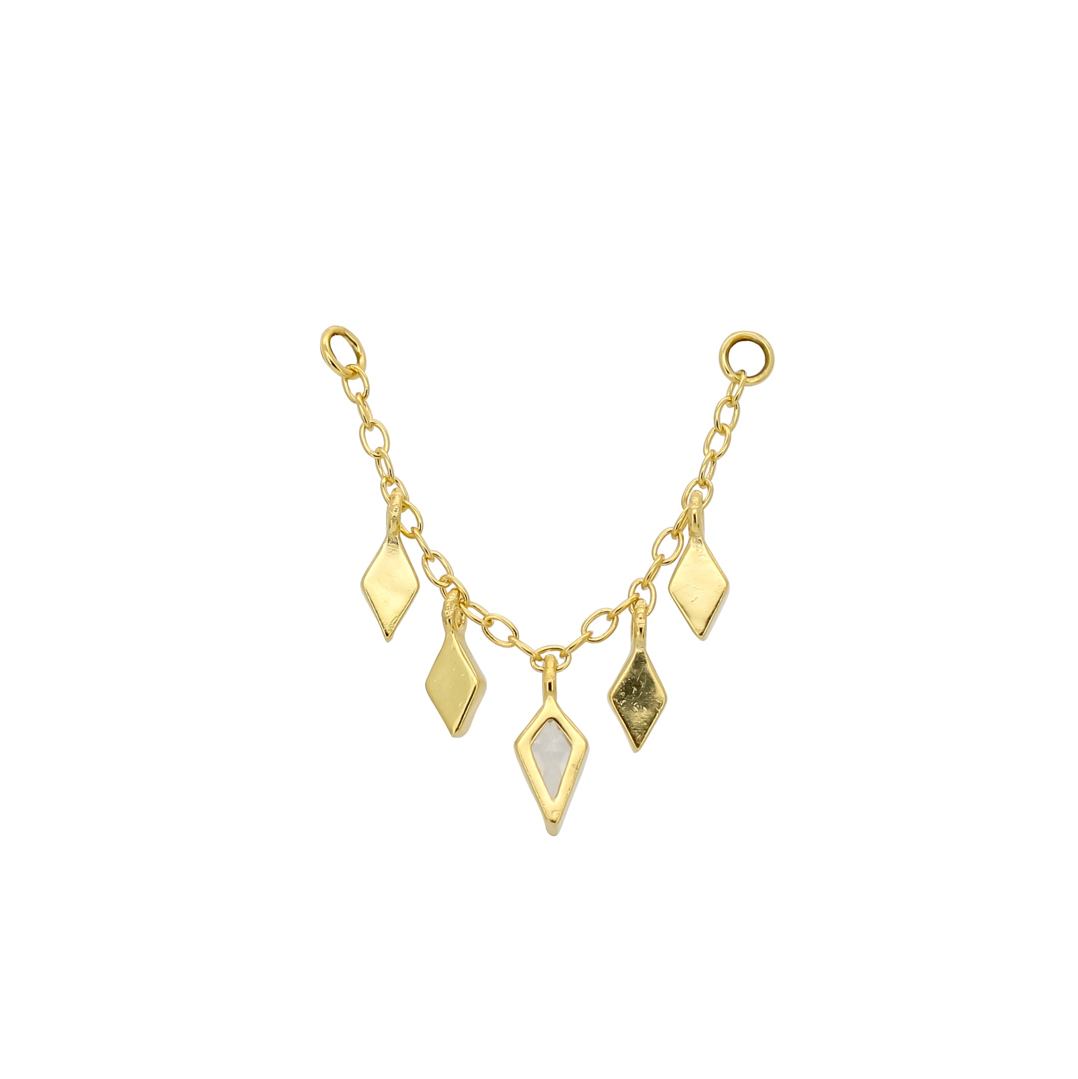 Shiny rhombus chain